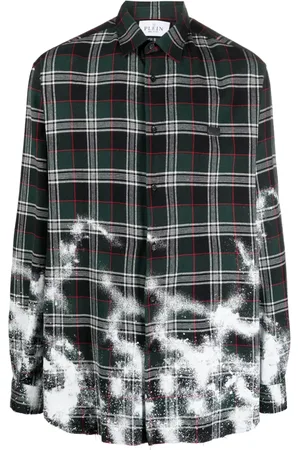 Philipp Plein Dandy tartan-check shirt
