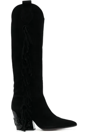 Philipp Plein Calf-leather cowboy boots