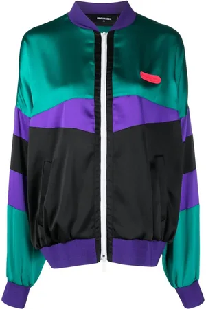 Dsquared2 Colour-block bomber jacket