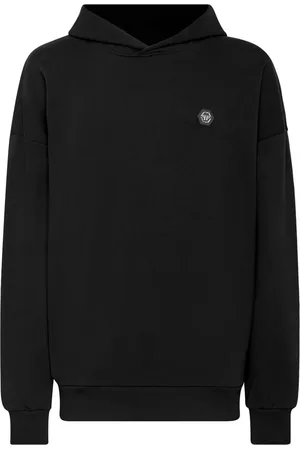 Philipp Plein Logo-print cotton hoodie