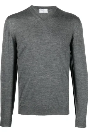 FEDELI V-neck jumper
