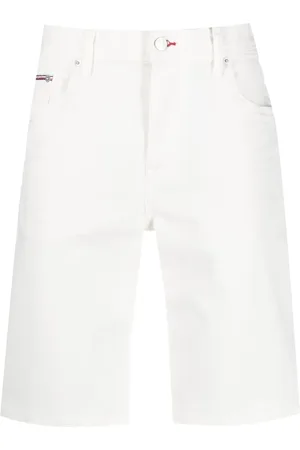 Tommy Hilfiger Straight-leg cotton shorts