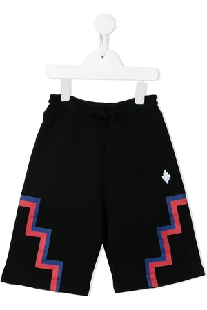MARCELO BURLON Cross-motif track shorts