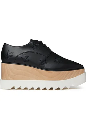 Stella McCartney Elyse Crystal Star platform oxfords