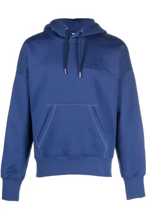 Alexander McQueen Logo-embroidered stretch-cotton hoodie