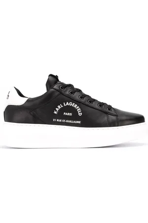 Karl Lagerfeld Rue St-Guillaume Kapri Leather Sneakers - Farfetch