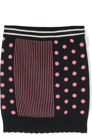 Pinstripe wool skirt - Woman