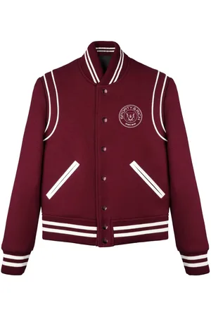 Film Crew Appliquéd Cotton-Twill Varsity Jacket