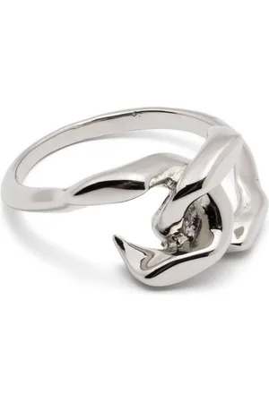 ANNELISE MICHELSON Tiny Dechainee polished-finish ring