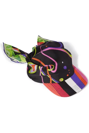 Puccini Graphic-print silk cap