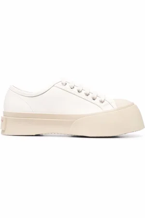 Marni Pablo leather flatform sneakers
