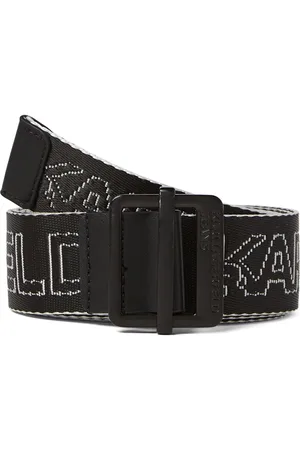 Karl Lagerfeld Logo-print webbing belt