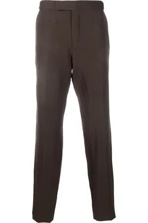 Ermenegildo Zegna Mid-rise tapered trousers
