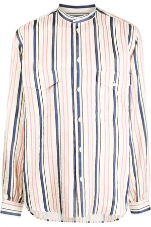 Bally Stripes-print silk shirt