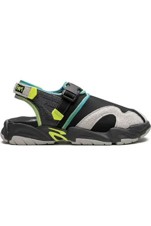 Puma Leadcat Suede Sandals Green 3D model | CGTrader