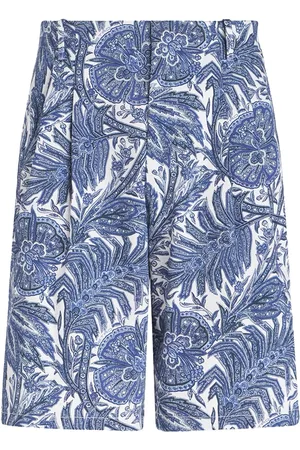 Etro Paisley-print bermuda shorts