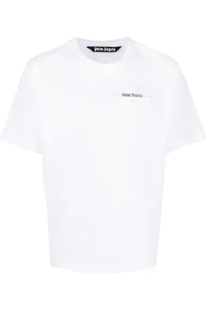 Palm Angels Logo-tape cotton T-shirt