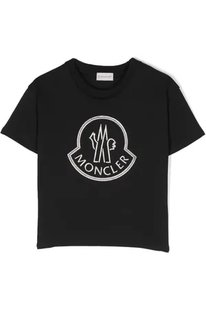 Moncler Logo-embroidered cotton T-shirt