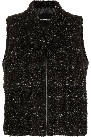 Fabiana Filippi Padded boucl?? gilet