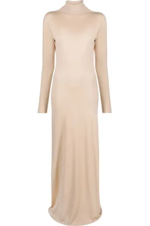 Fabiana Filippi Long-sleeve knitted maxi dress