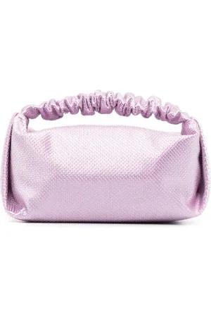 Alexander Wang Scrunchie crystal-embellished mini bag