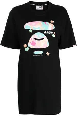 A Bathing Ape Logo-print cotton-jersey T-shirt