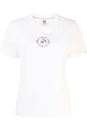 A Bathing Ape Logo-embossed cotton-jersey T-shirt