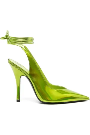 The Attico Venus holographic-effect 105mm pumps
