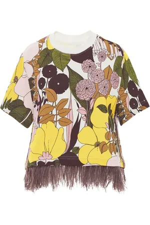 La DoubleJ La Scala floral-print T-shirt