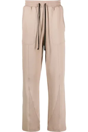 Styland X notRainProof drawstring organic cotton track pants