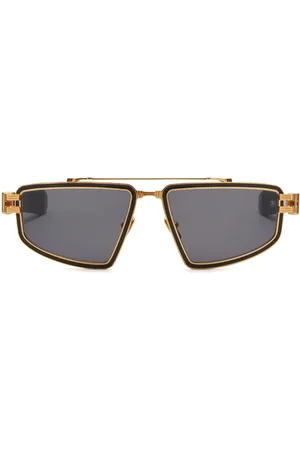 Balmain Titan tinted pilot-frame sunglasses