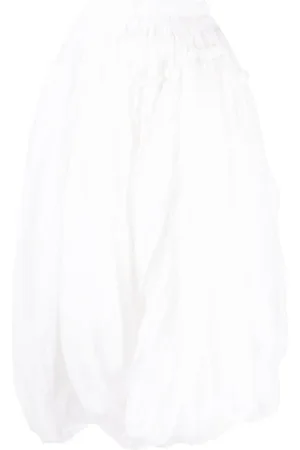 Comme des Garçons Draped full midi skirt