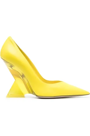 The Attico Cheope 110mm leather pumps