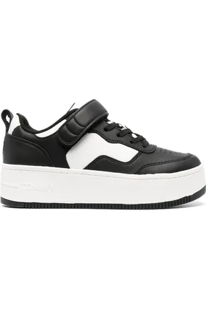 Tommy Hilfiger Leather flatform sneakers