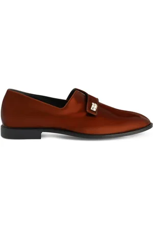 Giuseppe Zanotti Marty metallic-effect loafers