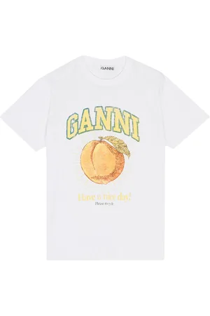 Ganni Logo-print T-shirt