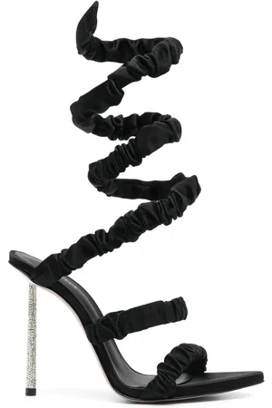 LE SILLA Fedra 120mm satin sandals