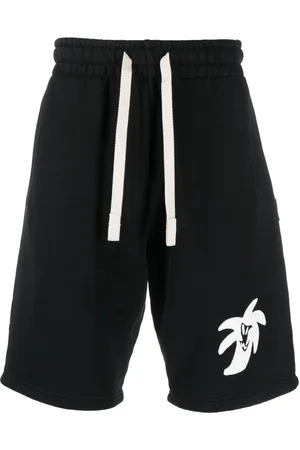 Palm Angels Hunter graphic-print track shorts