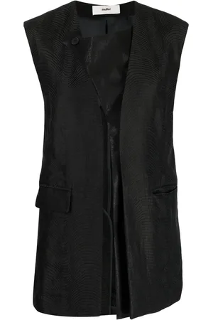 Muller Of Yoshiokubo Sleeveless linen blend top