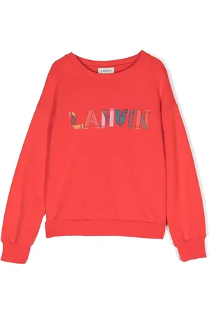 Lanvin Logo-print cotton sweatshirt