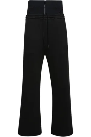 OFF-WHITE Bookish high-waisted wide-leg trousers