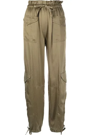 Ganni Tapered cargo trousers