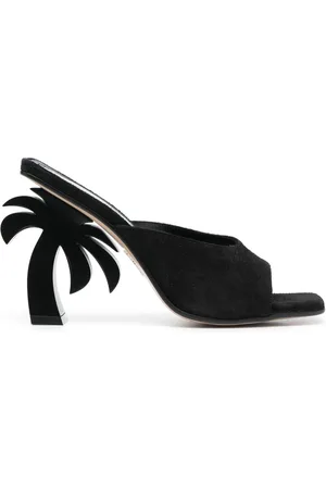 Palm Angels Palm Beach 110mm leather mules