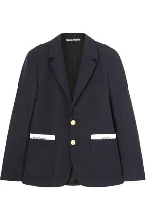 Palm Angels Sartorial Tape button-up blazer