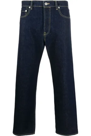 Kenzo Mid-rise straight-leg jeans