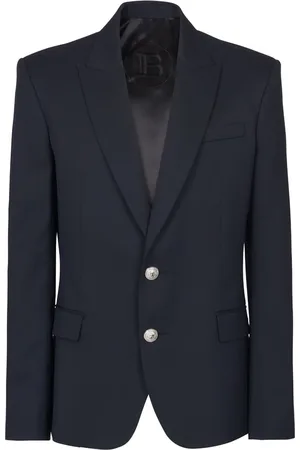 Balmain Single-breasted wool blazer