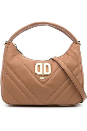 DKNY Carol Large Pouchette Cashew, Hobo Bag