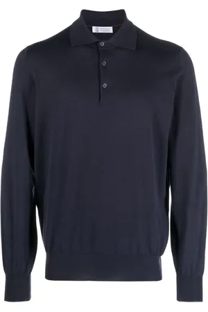 Brunello Cucinelli Cotton polo sweater