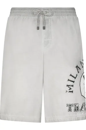 Dolce & Gabbana Graphic-print knee-length swim shorts