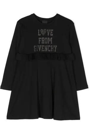 Givenchy Embellished-logo jersey dress
